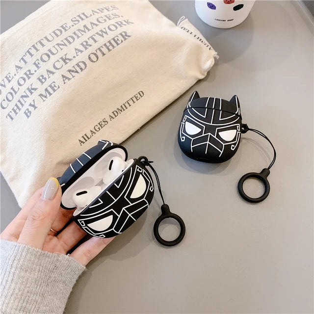 Funda AirPods Pantera Negra | MARAVILLA