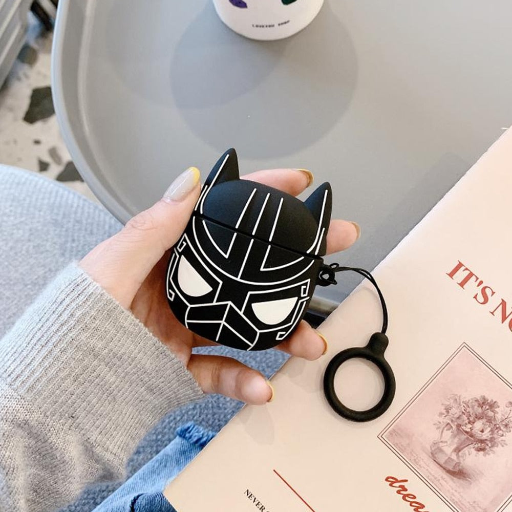Funda AirPods Pantera Negra | MARAVILLA
